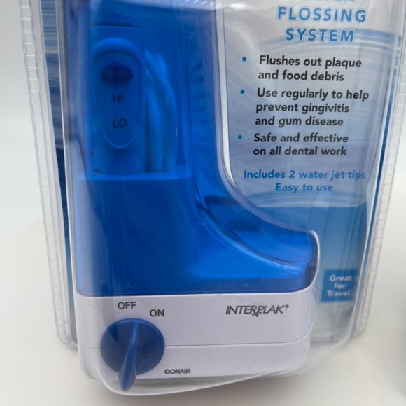 InterPlak Water Flossing & Cordless Rechargeable Toothbrush NWT - Picture 5 of 12